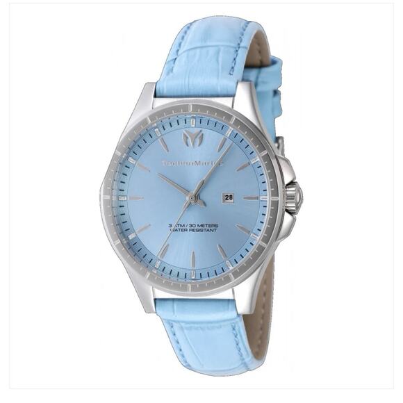 TechnoMarine MoonSun Women\'s Watch - 36mm, Light Blue (TM-822042)-NEW IN BOX main image 4